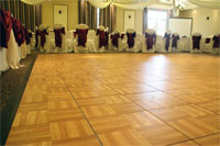 oak dance floor